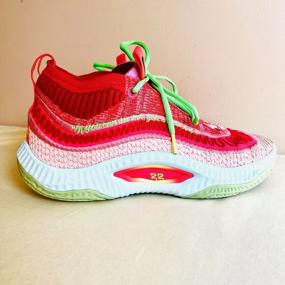 Size 10 - Nike A'ja Wilson x Cosmic Unity 3 Hot Punch, Hot Pink And Green - Picture 2 of 12